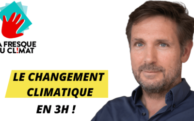 Comprendre les enjeux du changement climatique autour d’un atelier participatif accessible à tous. Avec Cédric Ringenbach, le créateur de La Fresque du Climat.